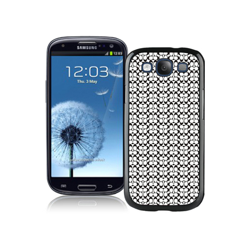 Coach In Confetti Signature Black Samsung Galaxy S3 9300 BGX | Women - Click Image to Close